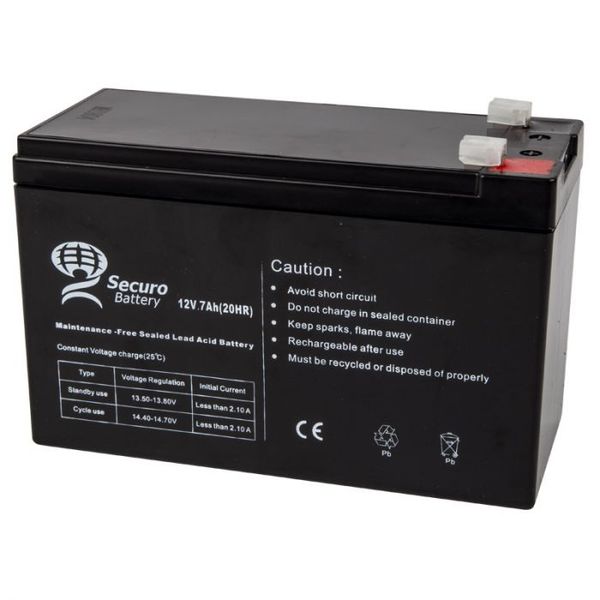 Dts - Gate Motor - Battery - 12V 7.5Ah - 2 Pack