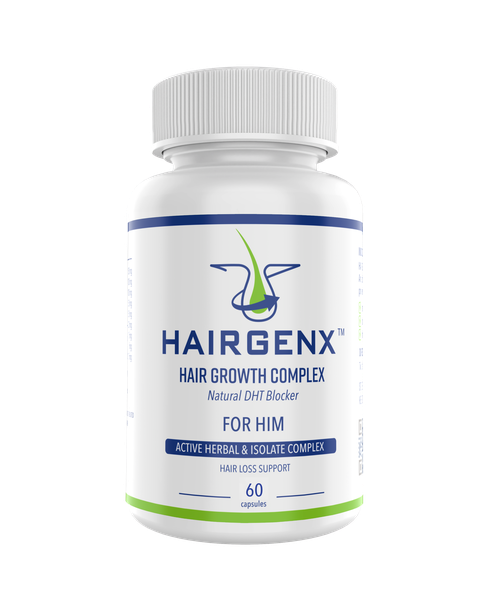 Hairgenx Hair Growth Complex For Him 60's - Hair Loss Treatment for Men