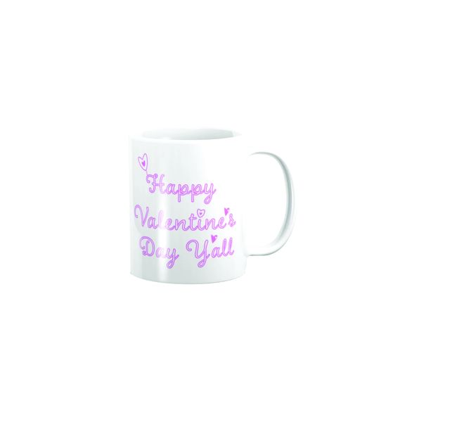 PepperSt Mug - Happy Valentines Day Y'all
