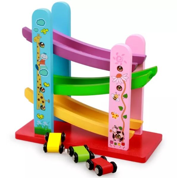 Mini Wooden Speeding Car