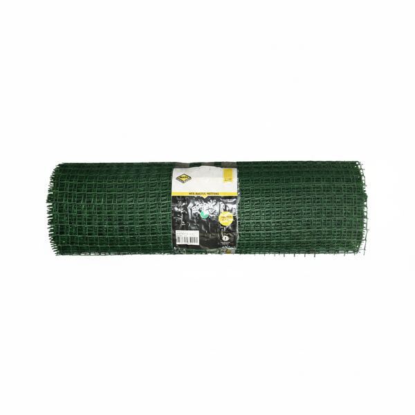 MTS Green Plastic Garden Netting 1m x 25m for Plant Support