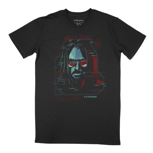 Cyberpunk 2077 - Digital Ghost Men's Black T-Shirt