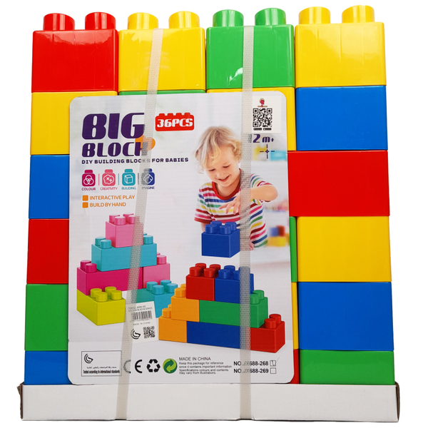 36 piece Big Plastic Building Blocks for Kids