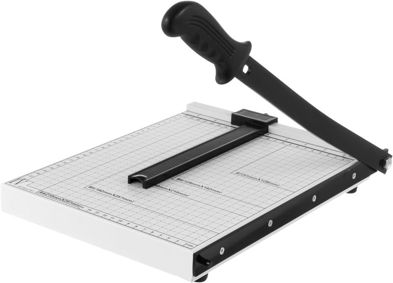 Professional A4 Paper Cutter Metal Base Paper Cutting Machine Manual Knife