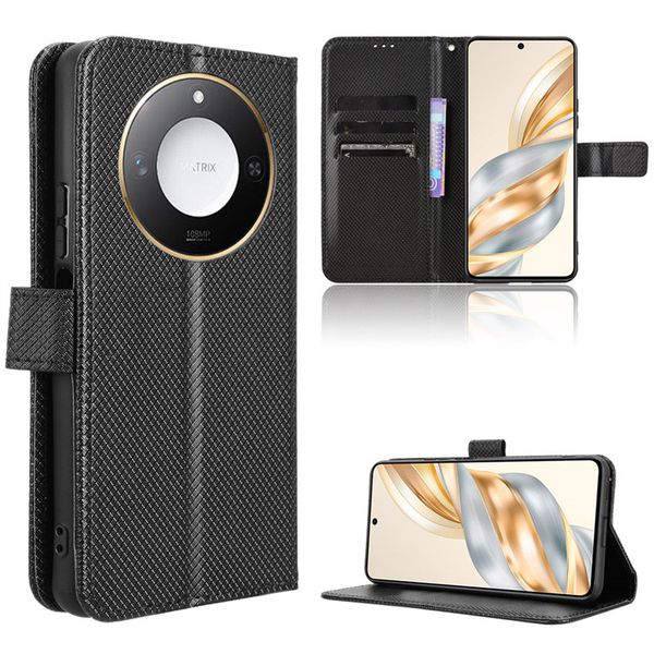 Flip Cases For Honor X60 Magnetic Buckle Shockproof Wallet Cover