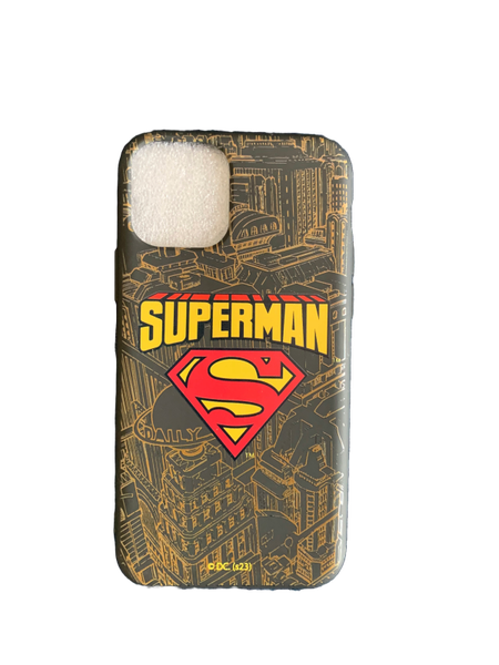 SUPERMAN Letter Graphic Phone Cover for iPhone
