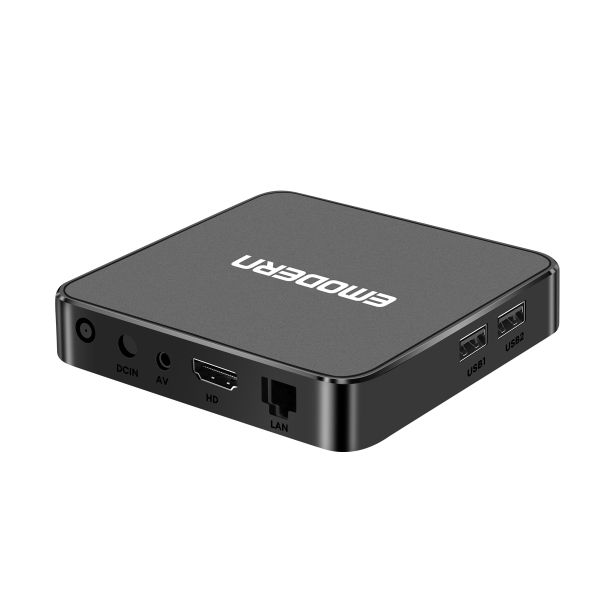 4K Android TV Box with Dual-Band WiFi, Bluetooth, 8+128GB Media Player