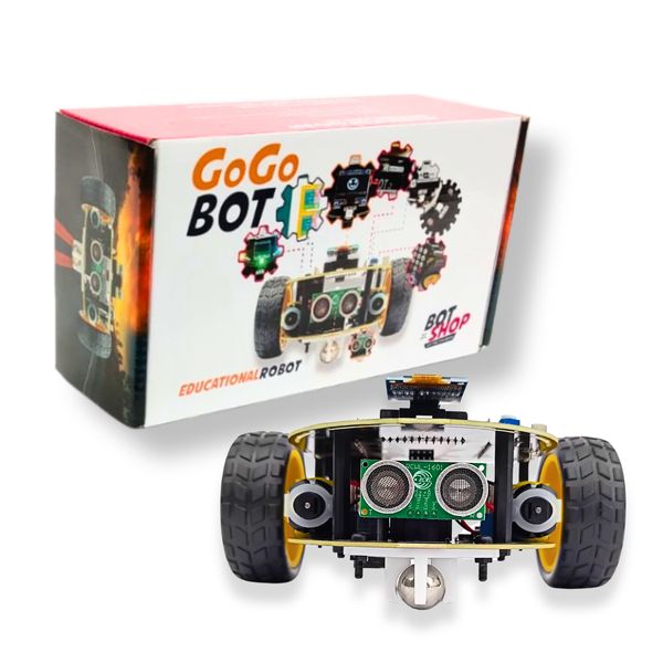 GoGoBot Educational Robot - Fully Pre-Assembled &amp; Ready to Use!