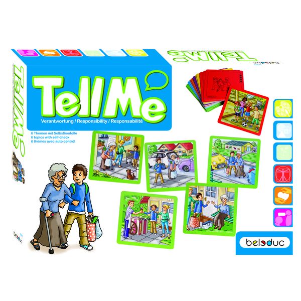Beleduc Tell Me What To Do: Responsibility Situation Card - 30 Pieces