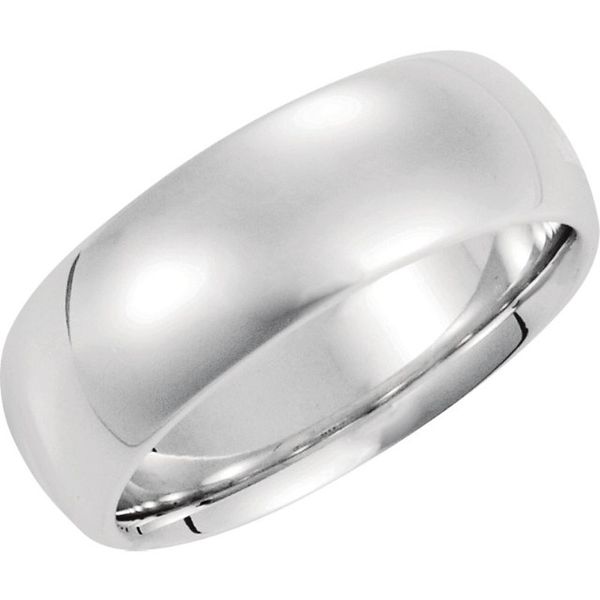 8 mm Half Round Classic Band