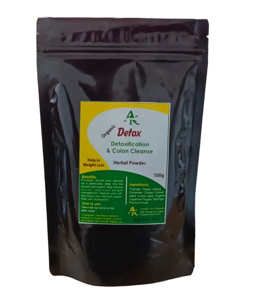 Alkaram Organic Detox &amp; Cleanse | Herbal Powder - 100g