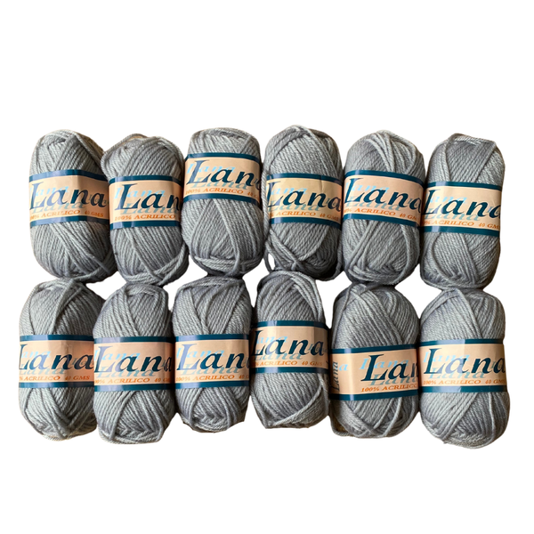 Lana - Wool Knit Yarn 40 grams - Pack of 12
