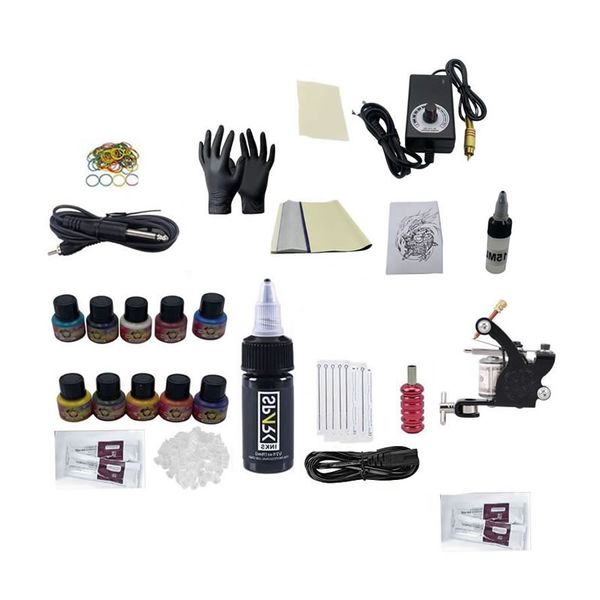 Single Gun Professional Tattoo Kit