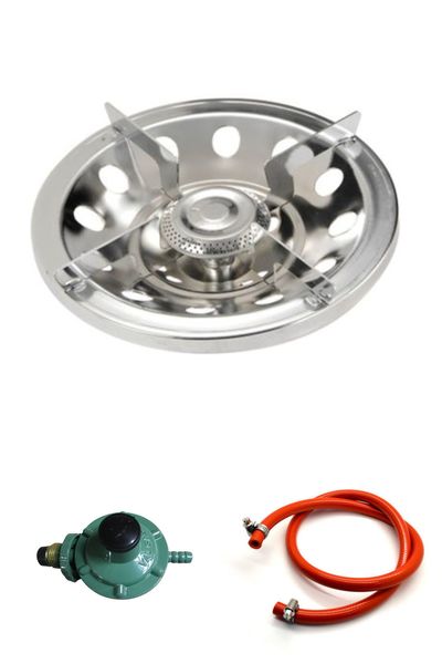 Gas Cooker Top with Regulator and 2m Hose Set