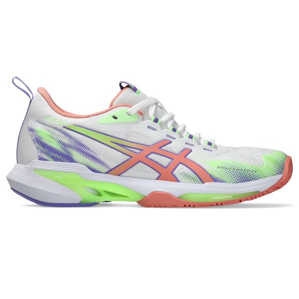 ASICS Women's SonicSmash FF Padel Shoes - White/Guava