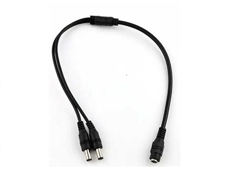 Zatech DC Power with 1F to 2M DC Splitter Cable