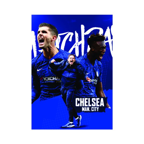 Chelsea - Manchester City Matchday - A1 Poster