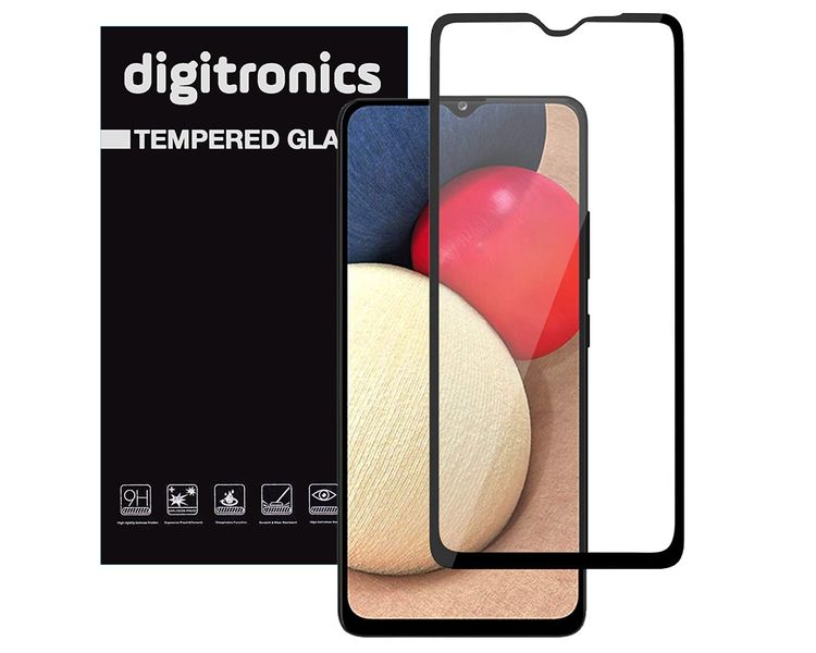 Full Coverage Tempered Glass for Samsung Galaxy A02s
