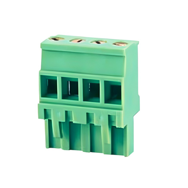 MRT3P5,08-4V01E 5.08mm 4-Way Pluggable Screw Clamp Terminal Block 12A 250V