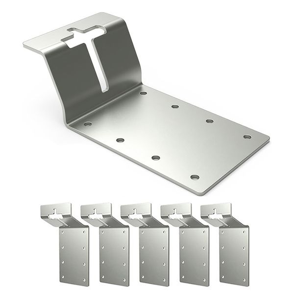 6pk T-Shaped Column Support (Vertical) Applicable to Fence Suppor Brackets