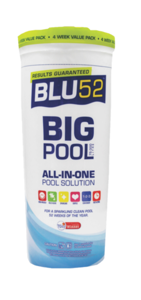 Blu52 All-in-one pool maintenance - Up to 75000 Litre Pool