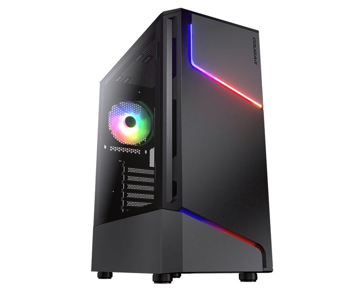 Cougar MX360 ARGB Mid Tower Case - Black &amp; Grey