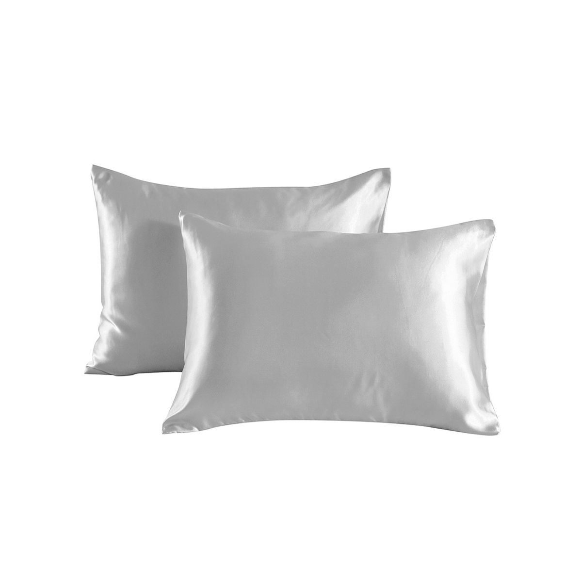 Satin Pillowcase for Hair and Skin Standard Size Set of 2 Shop Today. Get it Tomorrow