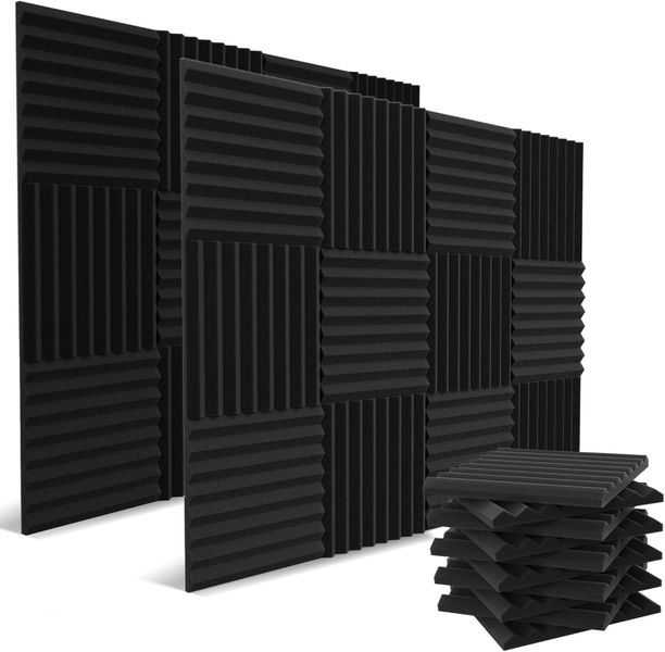 15Pc Sound Proof Foam Panels Noise Cancelling Studio Panels,For Wall
