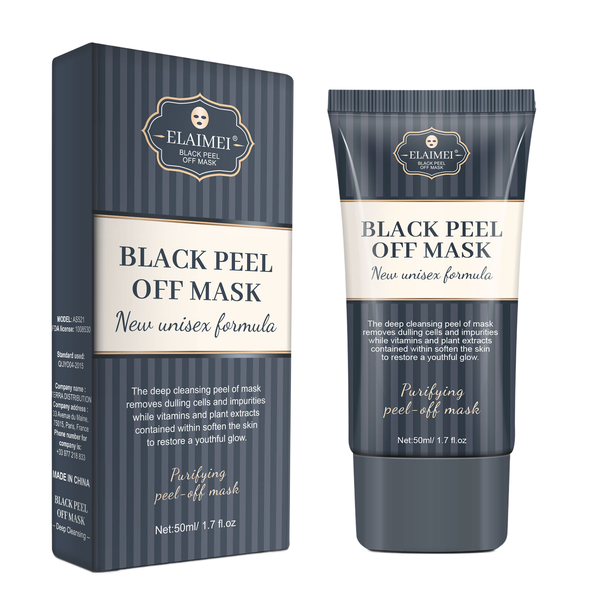 Black Peel Off Mask-Blackhead Removal Cleansing Mask Repair Pores Acne Mask