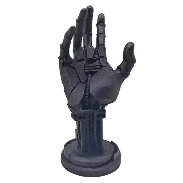 Decor Mechanical Arm Game Controller &amp; Headphones Holder Statue - 15cm