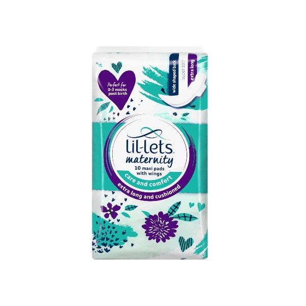 Lil-Lets Maternity Pads Unscented x 10