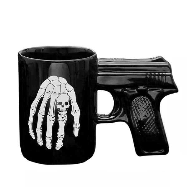 Stylish Sons Of Anarchy, Gun Handle, Skull Hand Ceramic Mug Assorted