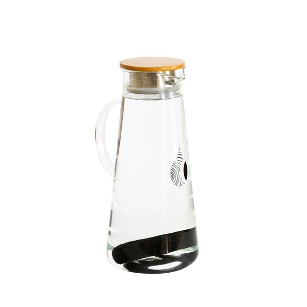 KURO-Bo 2L Glass Water Filter Jug