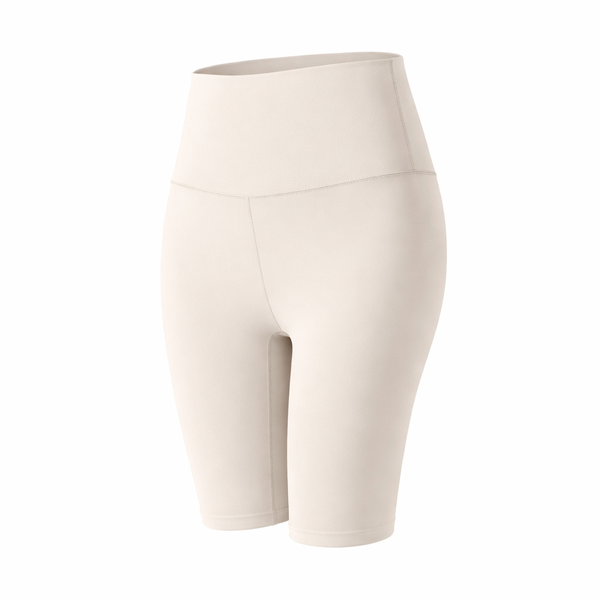 High Waist High Elastic Yoga Pants - Medium - White