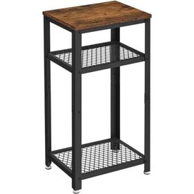 Bragg Salvador Rustic Side Table, Brown | Shop Today. Get it Tomorrow ...