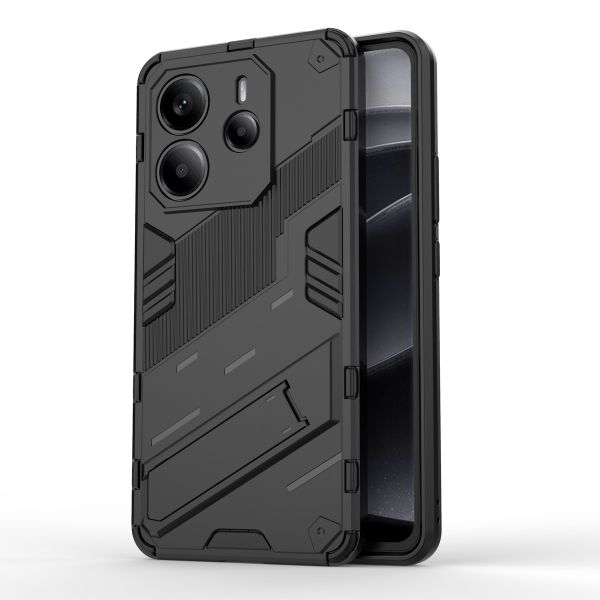 Cover Compatible with Redmi Note 14 4G - GM Military Kickstand Case