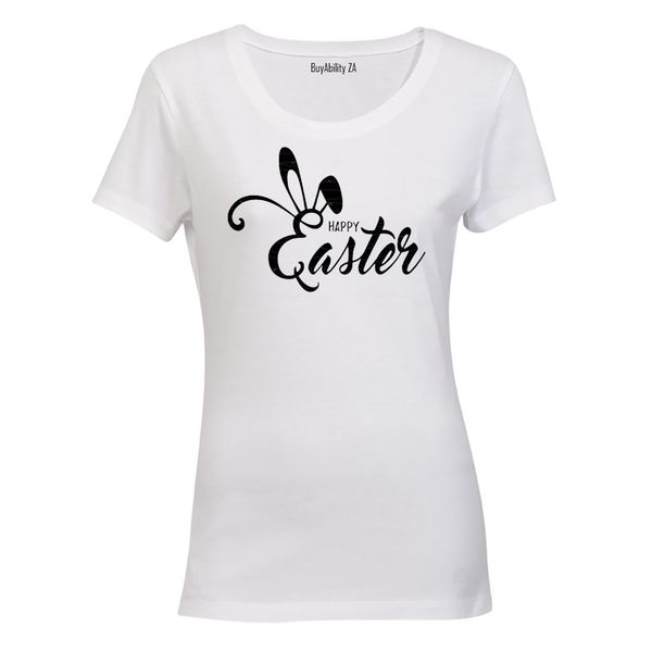Bunny Ears - Ladies - T-Shirt - White image