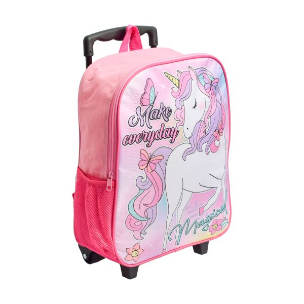 SQUIGGLE Unicorn Kids Trolley Bag - Magical, Colourful Luggage