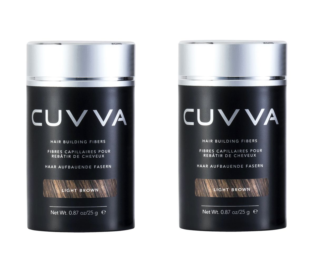 CUVVA Hair Fibers for Hair Loss & Balding Hair 2 x 25g Shop Today