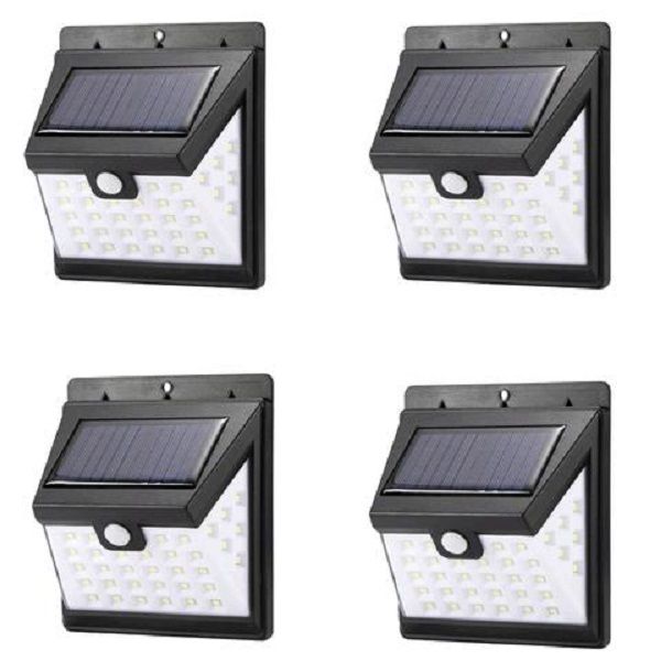 Led Solar Motion Sensor Light - 4 Piece