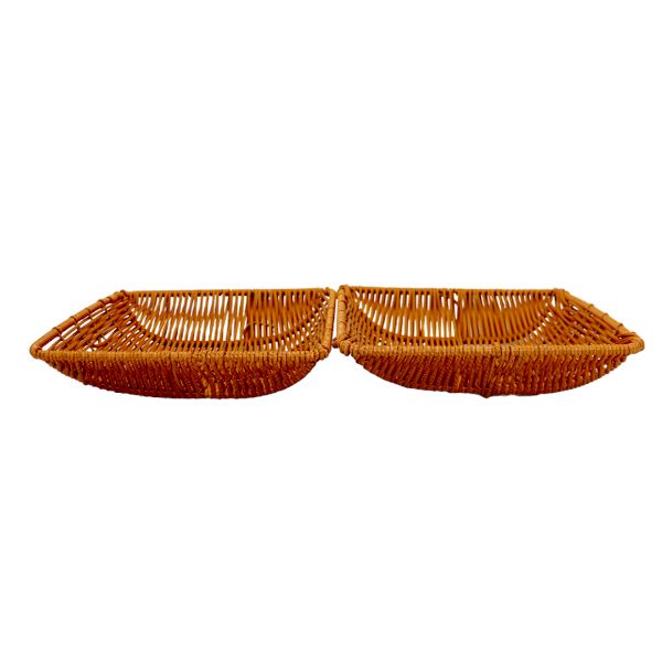 Square Plastic Woven Serving Tray - 2Piece | Shop Today. Get it ...