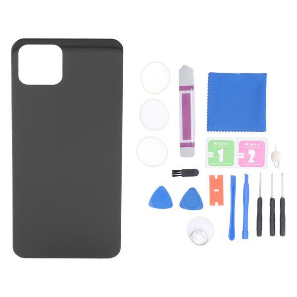 Pixel 4 Back Glass Black w/Tools
