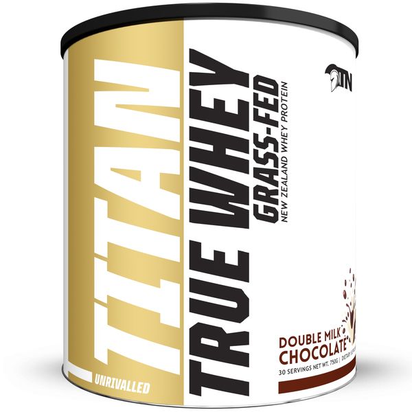 True Whey Grass Fed Protein, Double Milk Chocolate-30 Servings Net Wt.750g