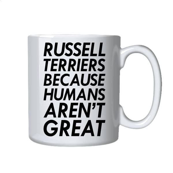 Russel Terriers Coffee Mug Ideal Novelty Gift For Owners Birthday Christmas