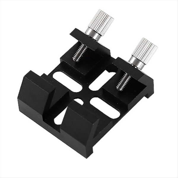 Telescope Mount Dovetail Slot Plate Groove Finderscope Bracket Black