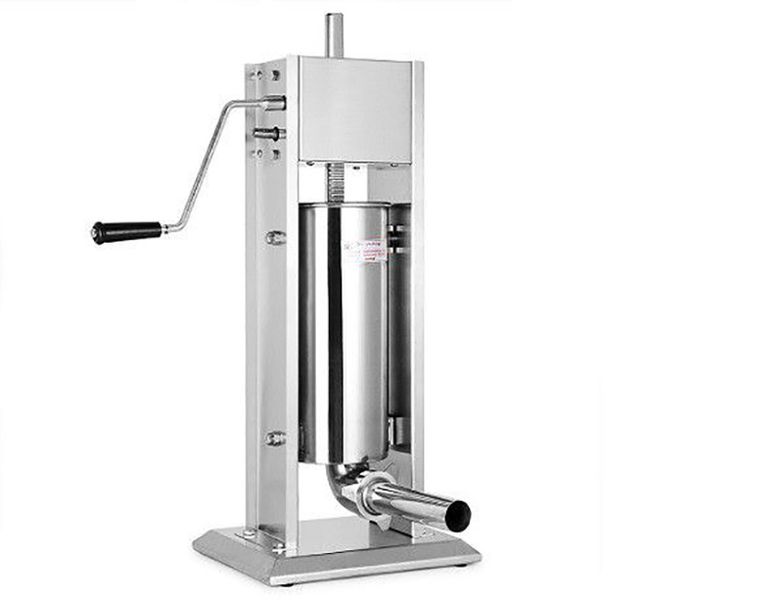 LMA Heavy Duty Stainless Steel 5L/11LB Sausage Filler &amp; Metallic Funnels