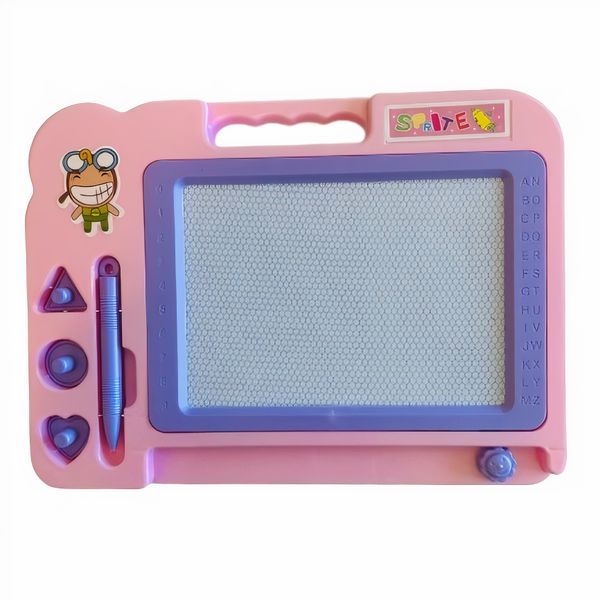 Kids Magnetic Erasable Drawing &amp; Writing Board (20cm x 27cm) - Yellow