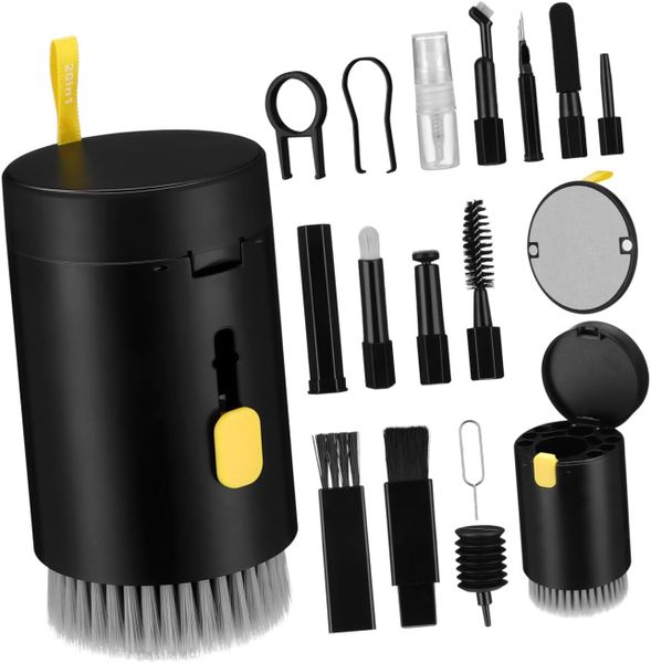 Electronic Device Cleaning Kit Keyboard Brush &amp; Lens Cleaner For Laptops,