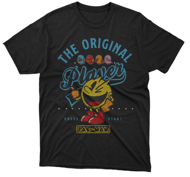 Pacman -The original - YOUTH Black T-shirt