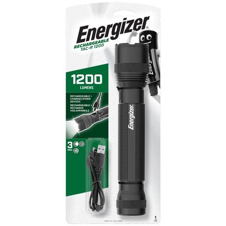 Energizer Hybrid 1200-Lumen 3 Modes LED Rechargeable Flashlight (AA Battery  Included) in the Flashlights department at